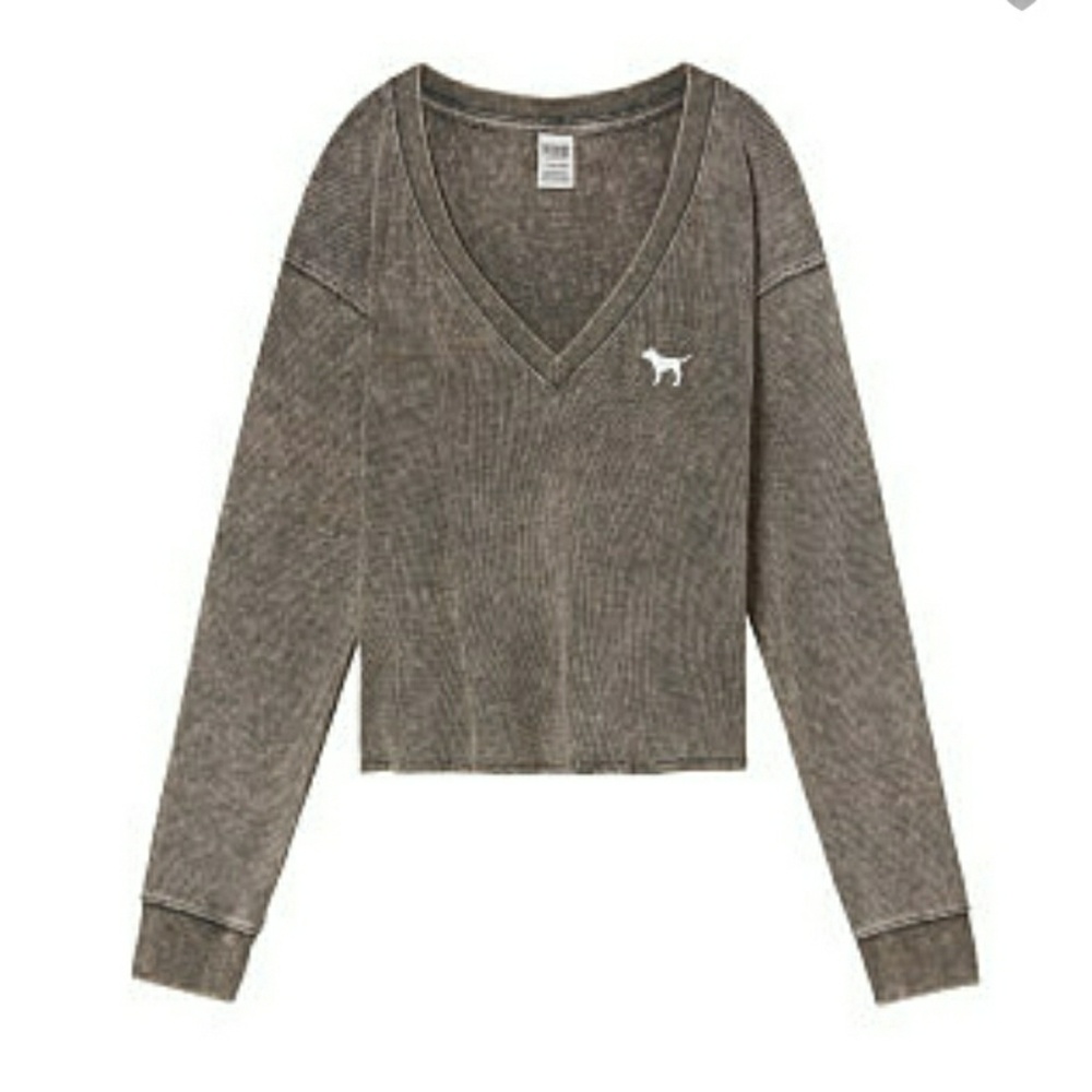 VS PINK Cropped long sleeve